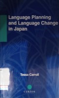 Language Planning And Language Change In Japan