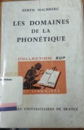 Les Domaines de la Phonetique