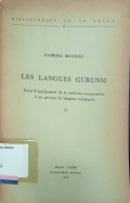 Les langues gurunsi