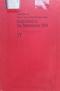 Linguistics in the netherlands 1984