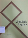 Linguistic Inquiry