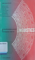 Linguistic. An interdisciplinary  journal of the language sciences