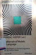 Mathematical Models of Language
