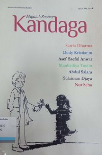 Kandaga: Majalah Sastra, Edisi I-Mei 2016