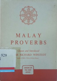 Malay Proverbs