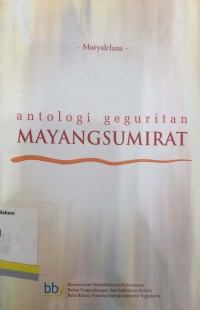 Antologi geguritan Mayangsumirat