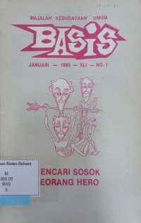 Basis Tahun XLI Januari 1992: majalah bulanan untuk soal-soal kebudayaan umum