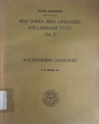 New Guinea area languages and language study vol. 2: Austronesian languages