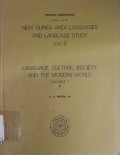 New guinea area languages and language study vol. 3 fascicle 2