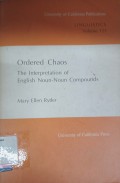 Ordered chaos: The interpretation of English noun-noun compounds