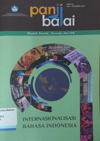 Panji Balai: Majalah Kebahasaan dan Kesusastraan (edisi 14, Juli-Desember 2022)