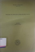 Papers in new guinea linguistics no. 3