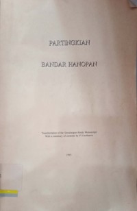 Partingkian bandar hanopan