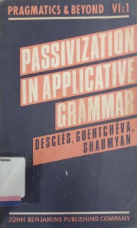 Passivization in Applicative Grammar