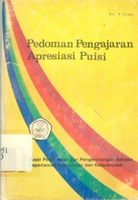 Pedoman pengajaran apresiasi puisi