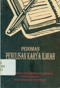 Pedoman penulisan karya ilmiah