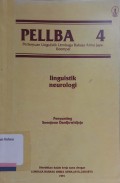 Pellba 4: Pertemuan Linguistik Lembaga Bahasa Atma Jaya Keempat