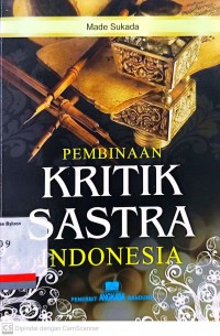 Pembinaan Kritik Sastra Indonesia