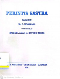 Perintis sastera