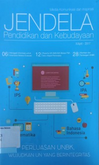 Jendela: Pendidikan dan Kebudayaan, X /April -2017