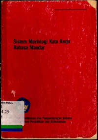 Sistem morfologi kata kerja Bahasa Mandar