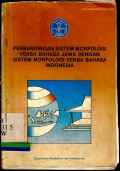 Perbandingan sistem morfologi verba bahasa Jawa dengan sistem morfologi verba bahasa Indonesia