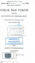 Pokok Dan Tokoh Dalam Kesusateraan Indonesia Baru