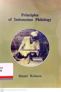 Principles of indonesian philology