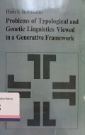 Problems of typological and genetic linguistics viewed in a generative framework