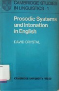 Prosodic systems and intonation in English