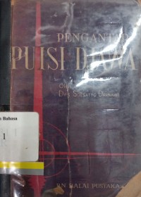 Pengantar puisi Djawa