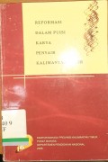 Reformasi dalam puisi karya penyair Kalimantan Timur