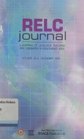 Relc Journal, vol  36 no 3. 2005