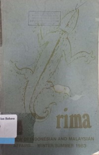 Rima, Review of Indonesia and Malaysian Affairs Summer Volume 17/1983