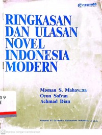 Ringkasan dan ulasan novel indonesia modern