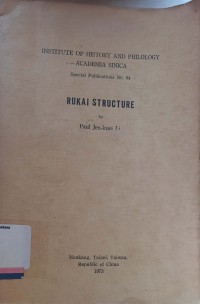 Rukai Structure