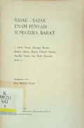 Sajak-sajak enam penyair Sumatera Barat