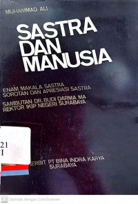 Sastra dan manusia