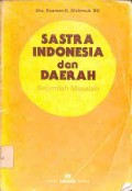Sastra indonesia dan daerah : Sejumlah masalah