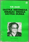 Sastra indonesia sebagai warga sastra dunia