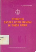 Struktur sastra lisan Mambai di Timor Timur