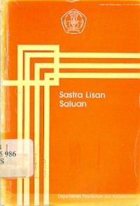 Sastra lisan Saluan