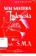 Seni sastera Indonesia