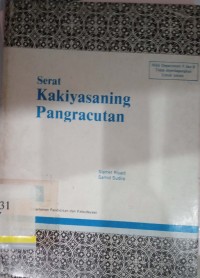 Serat kakiyasaning pangracutan