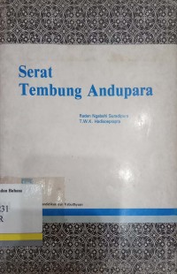 Serat tembung andupara