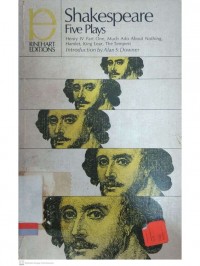 Five plays: Henry IV Part One, Much Ado About Nothing, Hamlet, King Lear, The Tempest