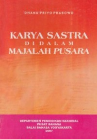 Karya sastra di dalam majalah pusara