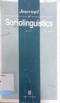 Journal of Sociolinguistics vol.4 no.1 February 2000