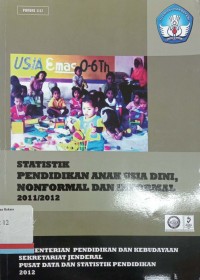 Statistik Pendidikan anak usia dini, nonformal dan informal  2011/2012