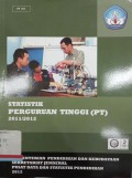 Statistik perguruan tinggi (PT) 2011/2012